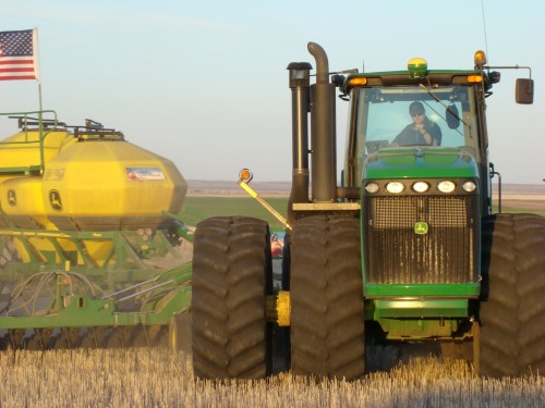 Jack Drives Tractor