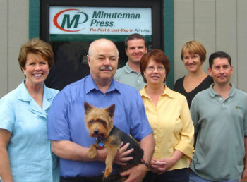 Minuteman Press Olympia WA Staff Quality Service Quick Turnaround 