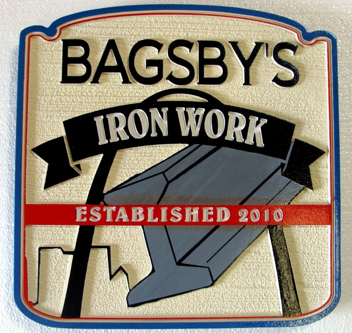SA28706 -  Ironworks Company Sign