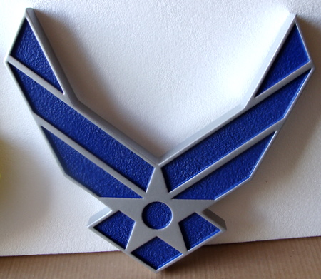 V31517 - Air Force Wings Emblem Wall Plaque