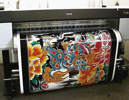 Large Format Digitally Printed