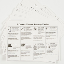 Career Cluster™ Journey Folder Refill Package of 25 