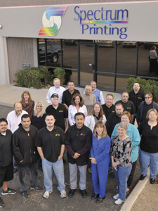 Spectrum Printing Company Staff