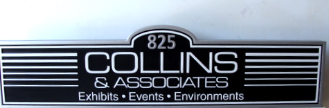 SA28425 - Carved Door Sign for Events & Exhibits Company