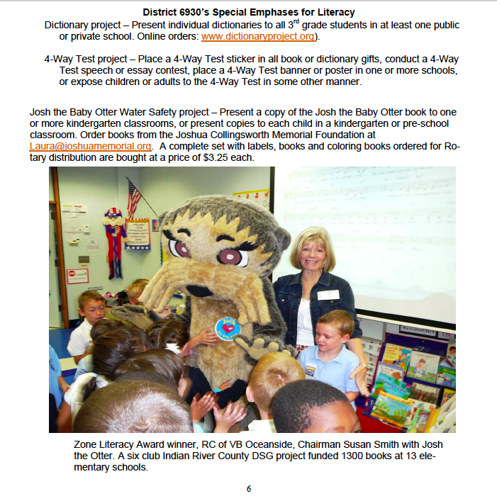 Click to view: District 6930 Newsletter-Sept 2011