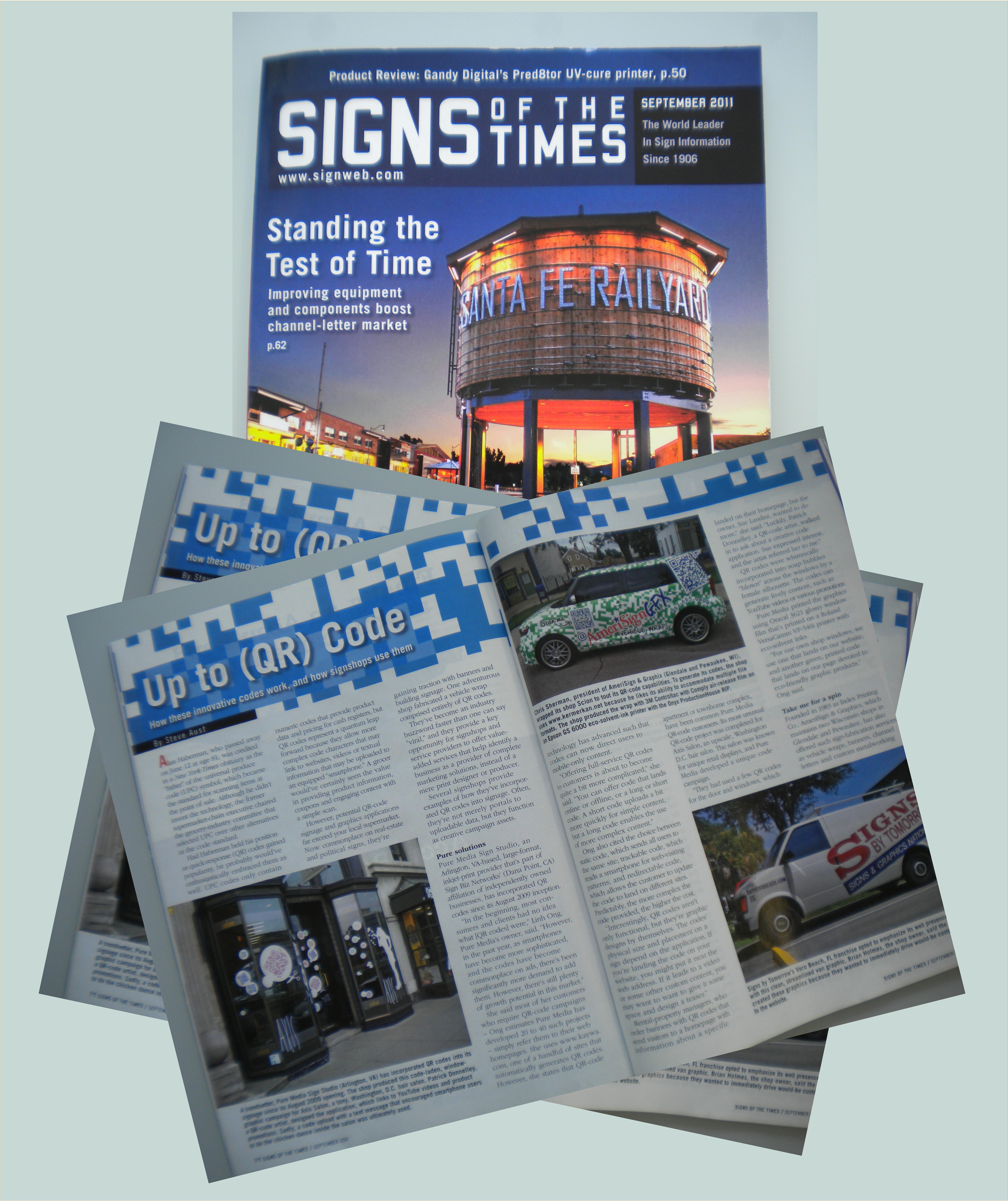 Signs of the Times - Sept. 2011