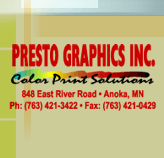 Presto Graphics Inc.