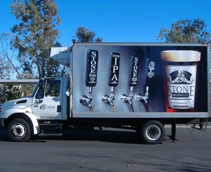 Stone Beer Fleet Wrap
