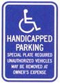 ADA Handicap Signage