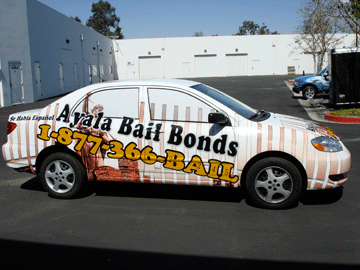 Ayala Bail Bonds Fleet Wrap