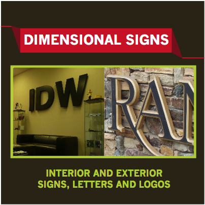 Click Here for Dimensional Signs, Letters and Logos