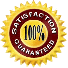 100% Satisfaction Guaranteed
