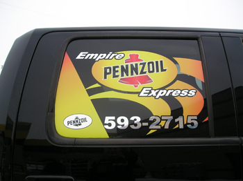 Vehicle Graphics - Empire Express