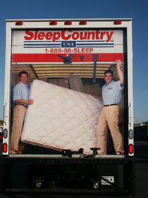 Sleep Country Trucks