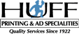 Huff Printing & Ad Specialties