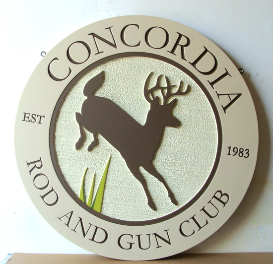 M22166 - Rod & Gun Club Entrance Sign
