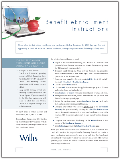Enrollment Flyer