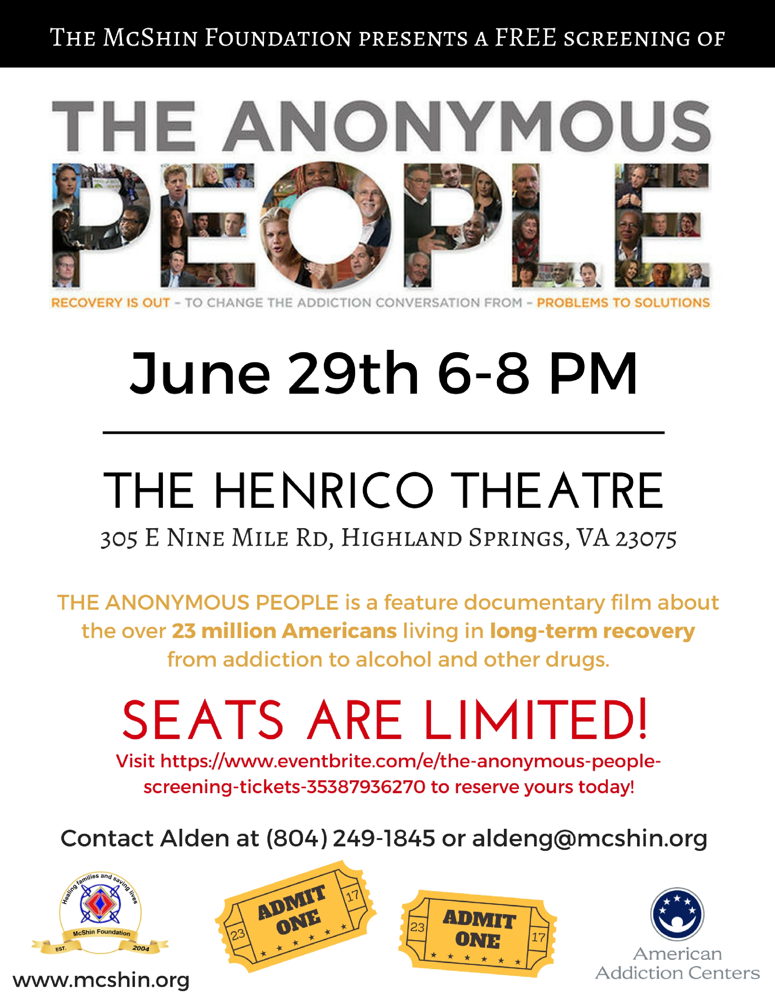 McShin's Screening of The Anonymous People