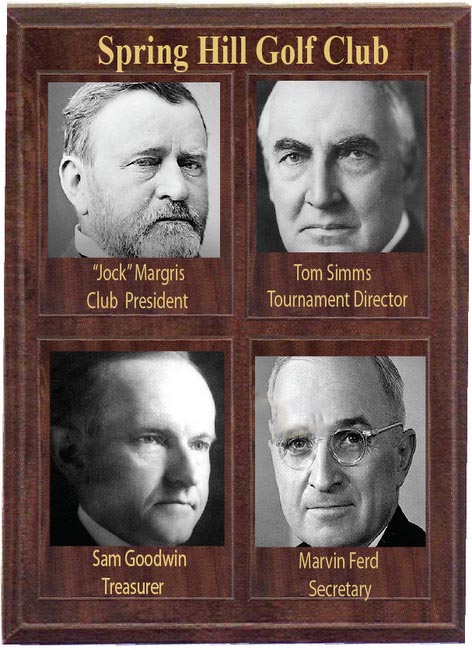 M3074 - Mahogany Wall Plaque with Photos