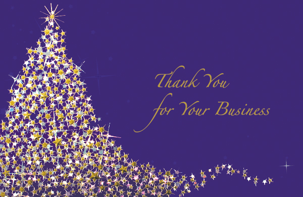 X1106 'Thank you for your business'