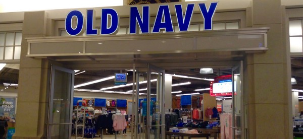Old Navy storefront 