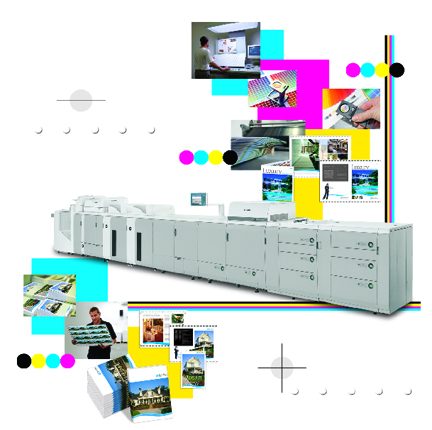 Canon Image Press C7000 VP color printer