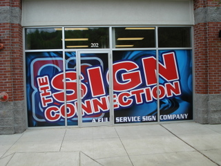 Sign Connection Storefront Window Graphics