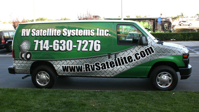 RV Satellite van