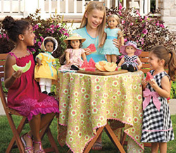 AMERICAN GIRLS IN ALDRIDGE GARDENS