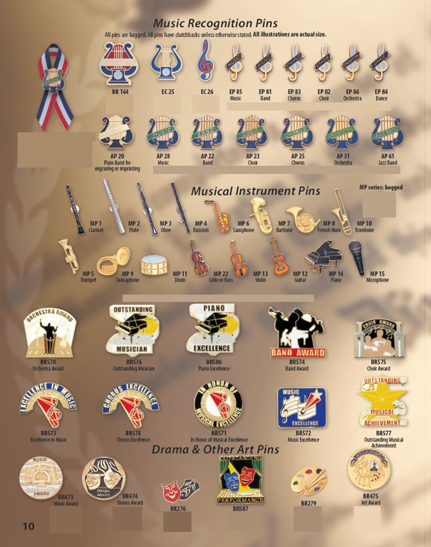 Recognition Pins 1