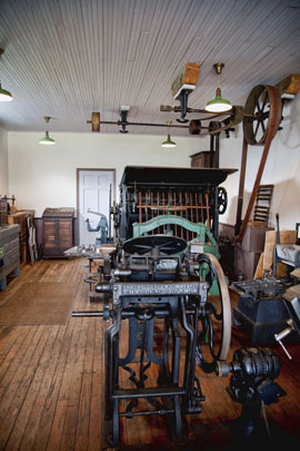 Print Shop Interior