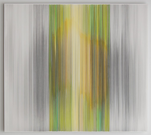 Anne Lindberg, parallel 28 green (2011)