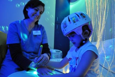 Snoezelen therapy, light display
