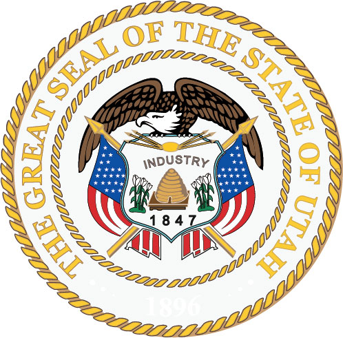 W32491 - Great seal of Utah Wooden Plaque (Version 2)
