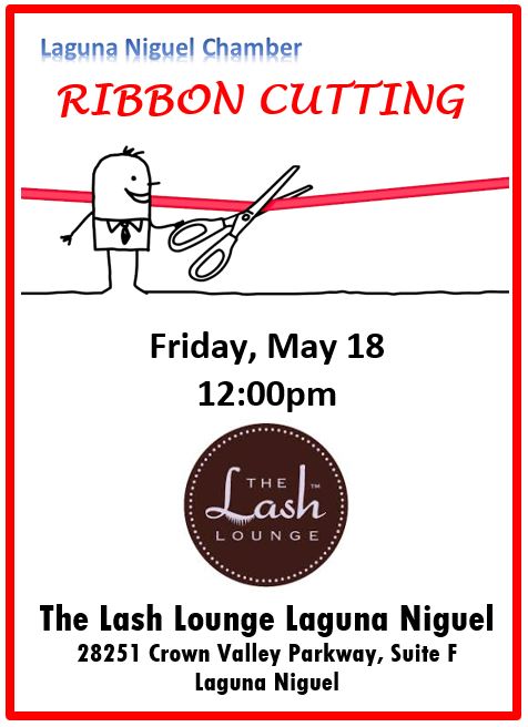 The Lash Lounge Ribbon Cutting