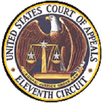 U30166 - Custom Carved 3D Wall Plaque for 11th Circuit Court of Appeals