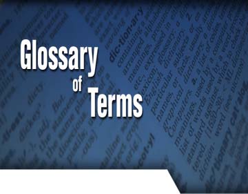 Glossary Of Terms