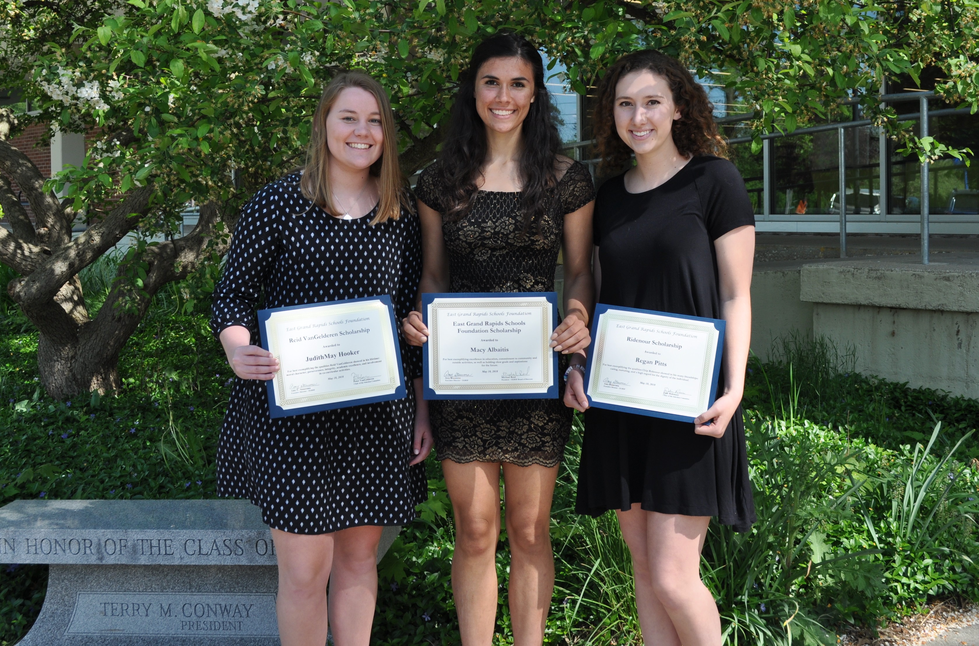 2018 Foundation Scholarship Recipients