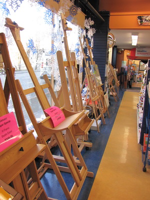 Easel Department