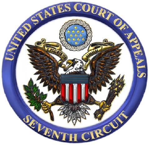 U30163 - Custom Carved 3D Wall Plaque for 7th Circuit Court of Appeals
