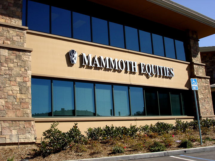 Brushed Aluminum Back-Lit Channel Letters