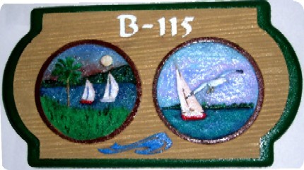 M2002 - Door Address plaque.