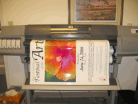 hp Designjet 5000 series printer