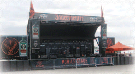 JAGERMSEISTER MOBILE STAGE