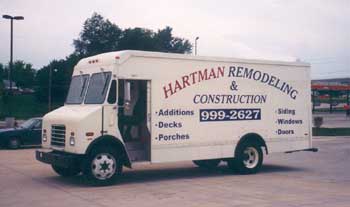 An old van turned into a moving billboard!