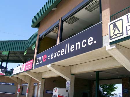Grizzlies SIUE Sign