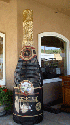 Giant Champagne Bottle