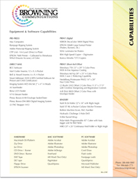 Browning Communications Capabilities