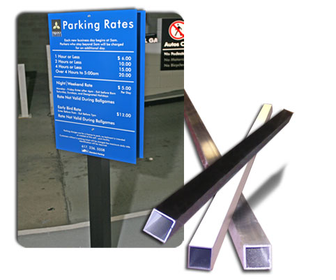 ALUMINUM POSTS