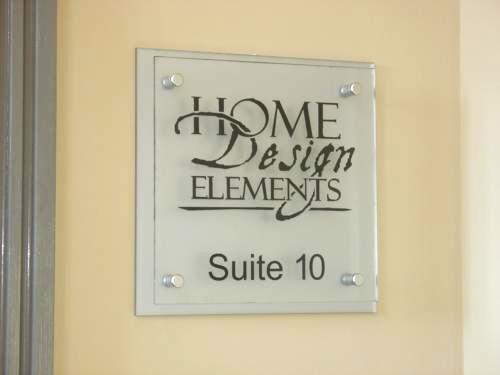 Custom Sign with Stand-Offs